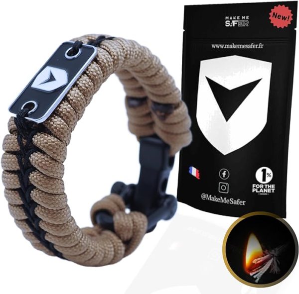 Bracelet Paracorde Make Me Safer 3